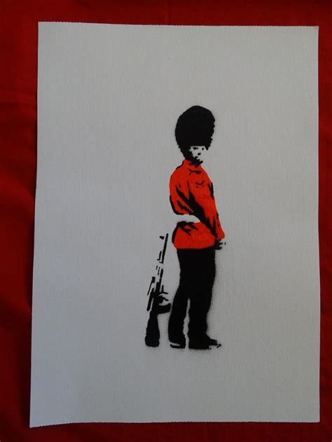 Banksy Spray Graffiti Art