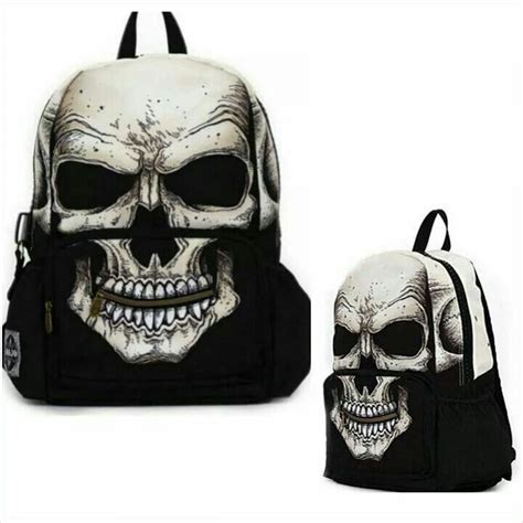 Skull Backpack Badass Skulls Skull Fashion Backpack