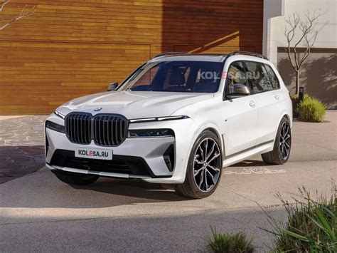 2022 Bmw X7 Shows Its Facelifted Skin In Unofficial Renderings