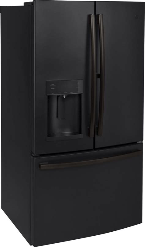 Ge® 278 Cu Ft Black Slate French Door Refrigerator Spencers Tv