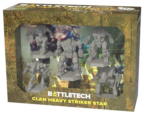 Battletech Miniature Force Pack Clan Heavy Star Game Nite