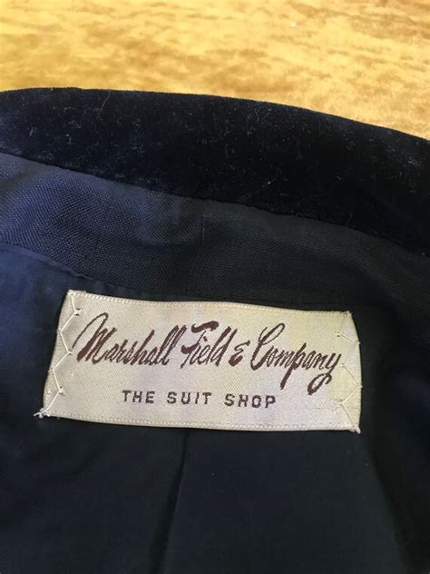 Vintage Marshall Field And Co Pure Silk Cropped Blaz Gem