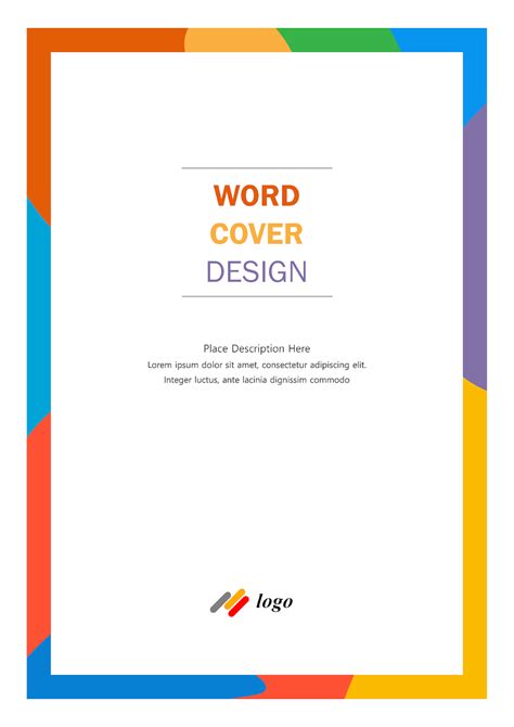 Microsoft Word Cover Templates 45 Free Download Word Free
