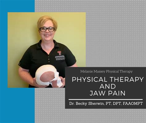 Physical Therapy And Jaw Pain Melanie Massey Physical Therapy