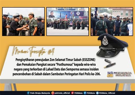 Polis Diraja M Sia On Twitter HARI POLIS KE 215 MEMORI TERCIPTA 4