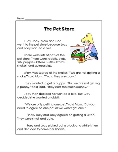 Free Printable Short Stories For Preschoolers Printable Templates