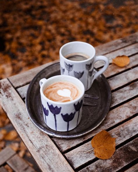 Autumn Coffee ☕🍂🍁 Autumn Coffee Winter Coffee Coffee Cafe
