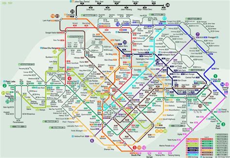 Singapore mrt map ready to print or download. Future Singapore MRT map 2011, 2015, 2020, 2025 ...