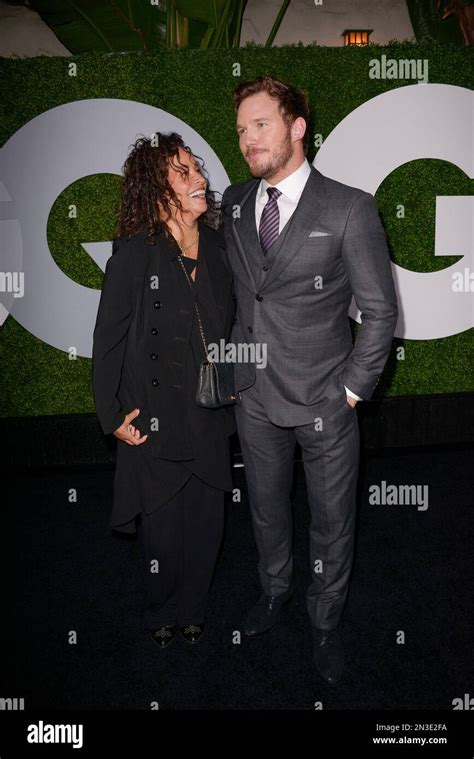 Actor And Honoree Chris Pratt Right And Actress Rae Dawn Chong Attend The Gq Men Of The