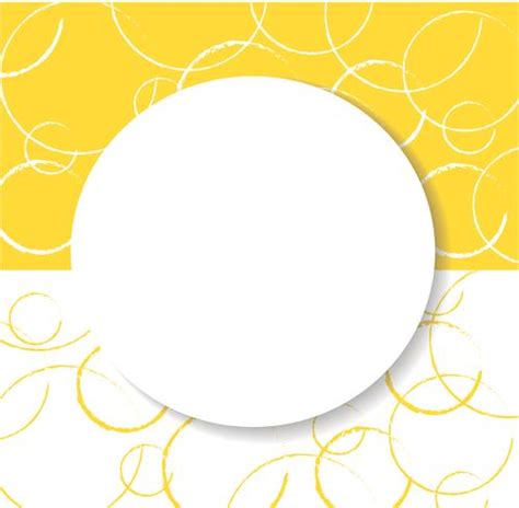 Abstract Yellow Circle Background Vector 538419 Vector Art At Vecteezy