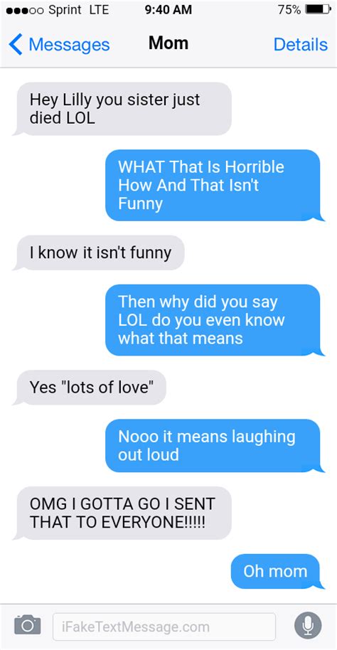 Omg Lol Funny Text Messages Fake Text Message Text Conversations