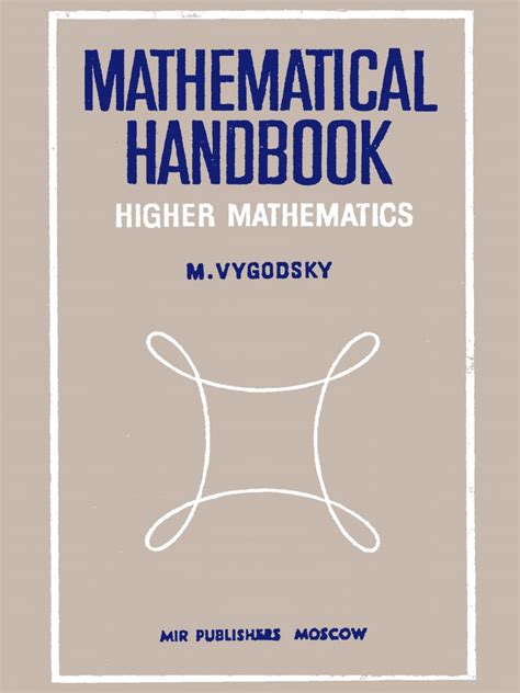Vygodsky Mathematical Handbook Higher Mathematics Mir Pdf