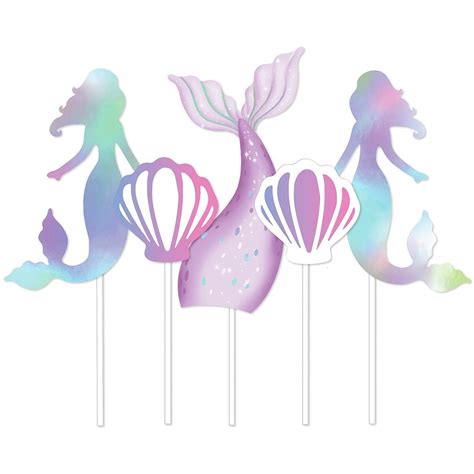 Mermaid Cake Topper Set Party Stop
