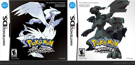 Pokemon Black Version Nintendo Ds Box Art Cover By Mjnj0726