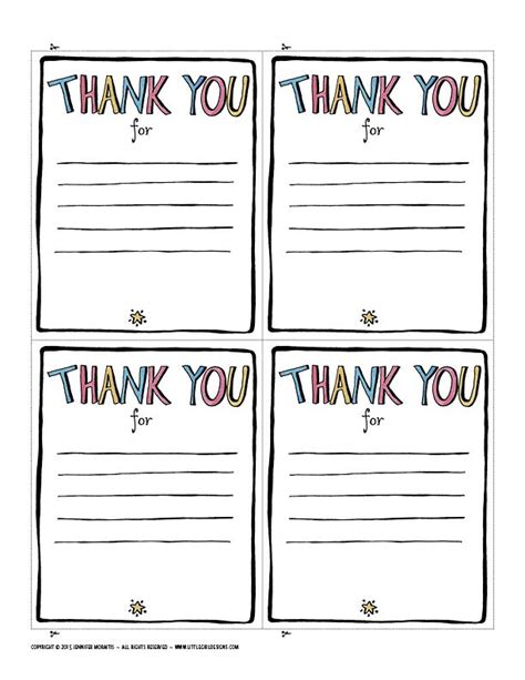9 Fun Ways To Say Thank You Little Girl Designs Thank