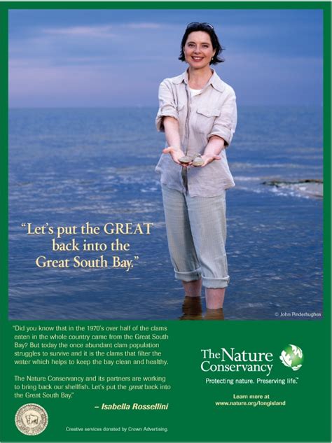 The Nature Conservancy Ad Feat Isabella Rossellini Nature