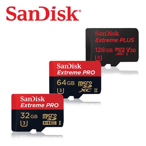Original Sandisk Extreme Plus Microsd 32gb Uhs I Card Microsdxc 64gb
