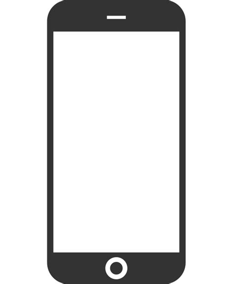 Collection Of Iphone Png Black And White Pluspng