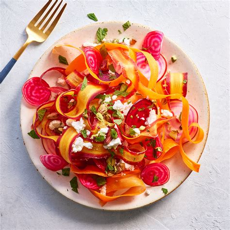 Shaved Root Vegetable Salad With Pistachios Recipe Eatingwell