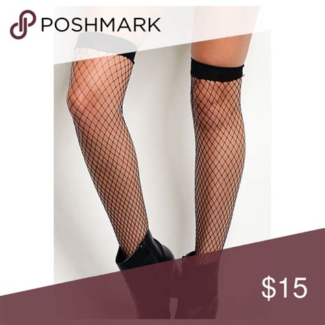 Fishnet Thigh High Fishnet Thigh High Tights Accessories Hosiery