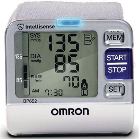 Bv Medical Omron Bp 652 Wrist Blood Pressure Monitor With Aps