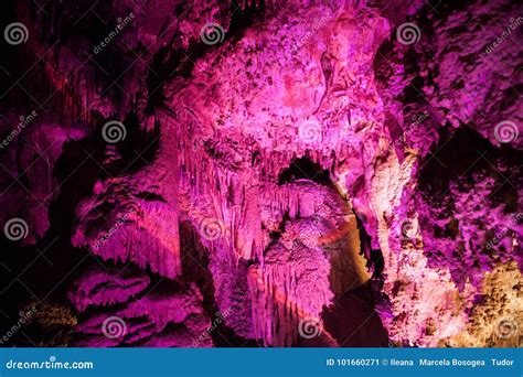 Scene From The Amazing Cave Venetsa Stock Image Image Of Rock