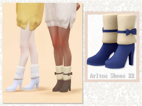 Sims 4 Furry Boots 22 By Arltos At Tsr Best Sims Mods