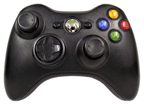Genuine Black Xbox 360 Wireless Controller Pre Owned