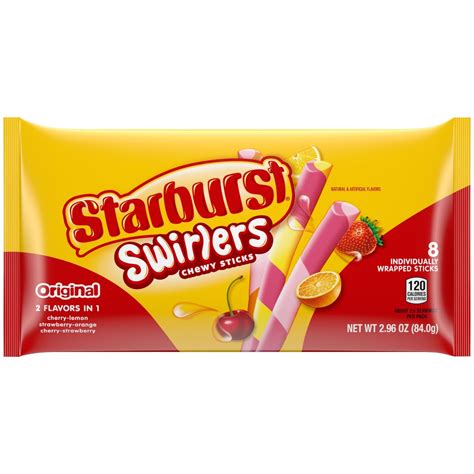 Starburst Swirlers Classic Starburst Twist Is A New Flavor Experience