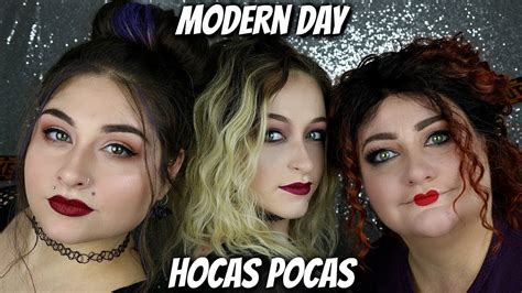 Modern Hocus Pocus Makeup The Sanderson Sisters Makeup Tutorial Beautybyjosiek Halloween