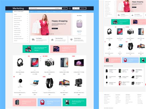 Powerful E Commerce Template For A Dynamic Shopping Website Figma Community