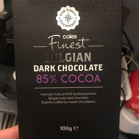 Coles Belgian Dark Chocolate Reviews Abillion