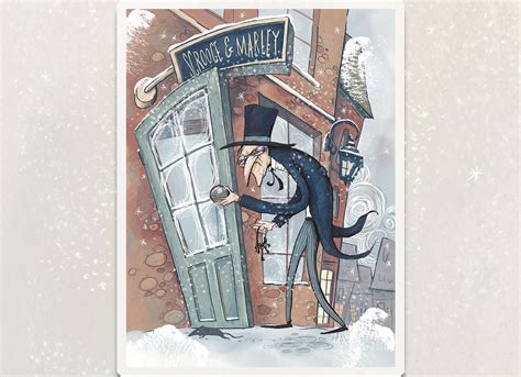 Book Illustrations A Christmas Carol On Behance