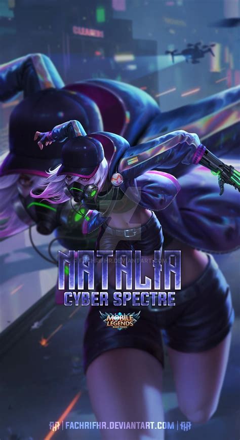 Natalia Cyber Spectre By Fachrifhr On Deviantart Mobile Legends Miya