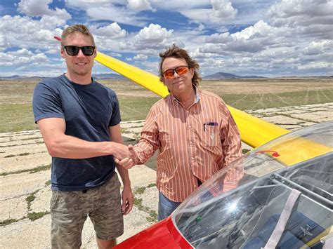 Congratulations Connor Passing Your Private Glider Pilot License