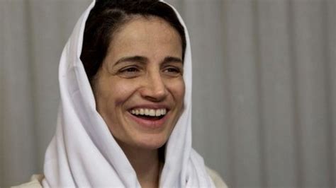 Iranian Nasrin Sotoudehs Joy Following Prison Release Bbc News