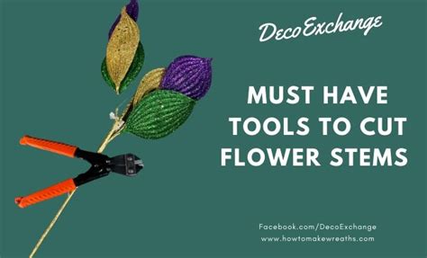 How To Cut Artificial Flower Stems Must Have Tools Tips How To
