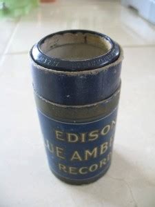 Edison Blue Amberol Phonograph Record Cylinder No