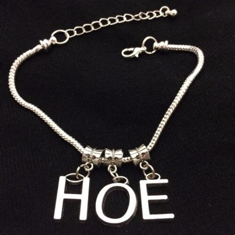 Sexy Hoe Anklet Hotwife Swinger Lifestyle Jewelry Fetish Cuckold Bbc