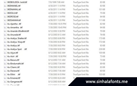 Sinhala Generalfonts Pack 01 Sinhala Fonts Download Sinhala Fonts
