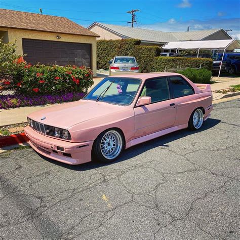 E30 Bmw M3 Pink Panther Is One Cool Ride Autoevolution