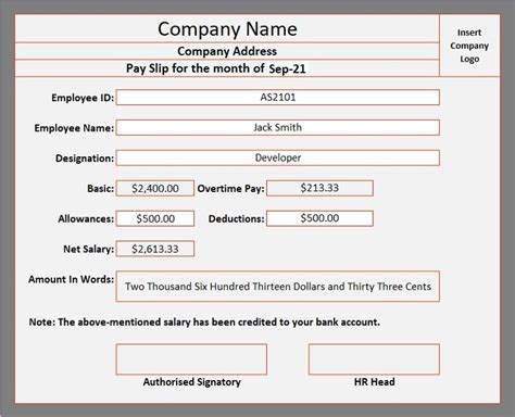 Ready To Use Overtime Calculator Template With Payslip Msofficegeek