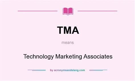 Tma Technology Marketing Associates In Undefined By