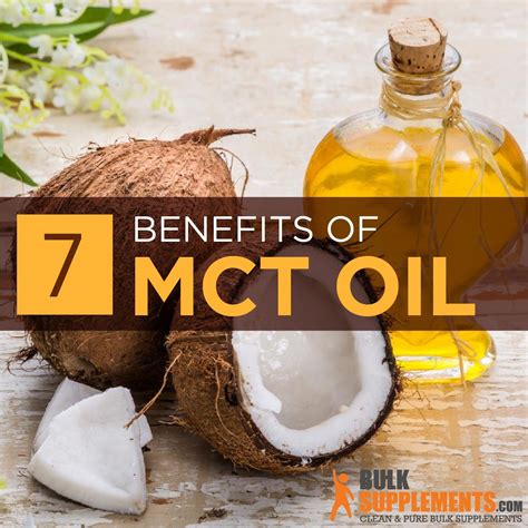 Use it in recipes and cooking, for skin and hair, in natural remedies and homemade beauty products. MCT Oil Benefits and Side Effects | BulkSupplements.com ...