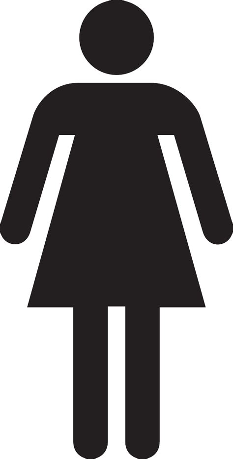 Kvinde Tændstikmand Symbol Gratis Vektor Grafik På Pixabay