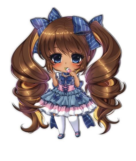 Brown hair cat girl shark onesie. Manga Clipart Chibi - Anime Girl Dark Skin | Transparent ...