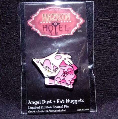 Hazbin Hotel Angel Dust Fat Nuggets Limited Edition Enamel Pin EBay