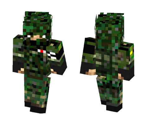 Download Us Military Uniform Sniper Camo Minecraft Skin For Free