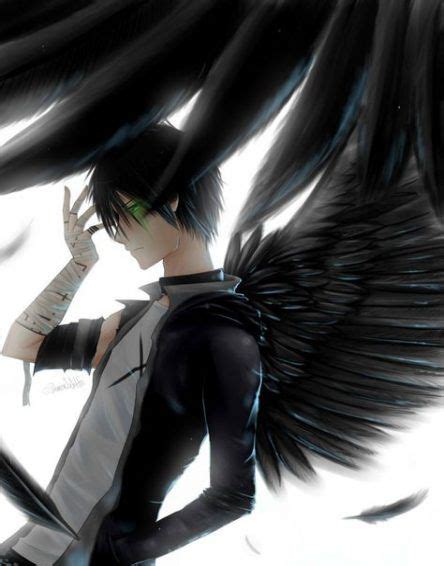 53 Ideas For How To Draw Wings Demon Fallen Angels Howto Cute Anime Guys Anime Angel Anime Boy