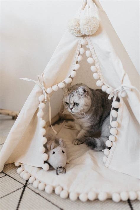 Cat Teepee Dog Teepee By Minicamp Cat Bed Dog Bed Of 100 Etsy